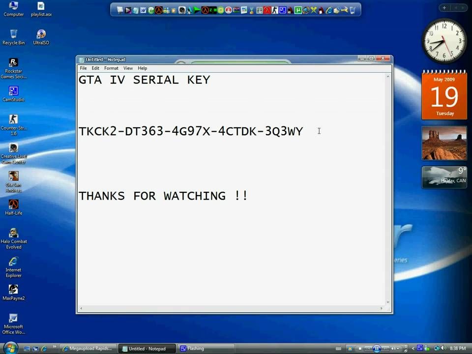 gta 4 serial keys